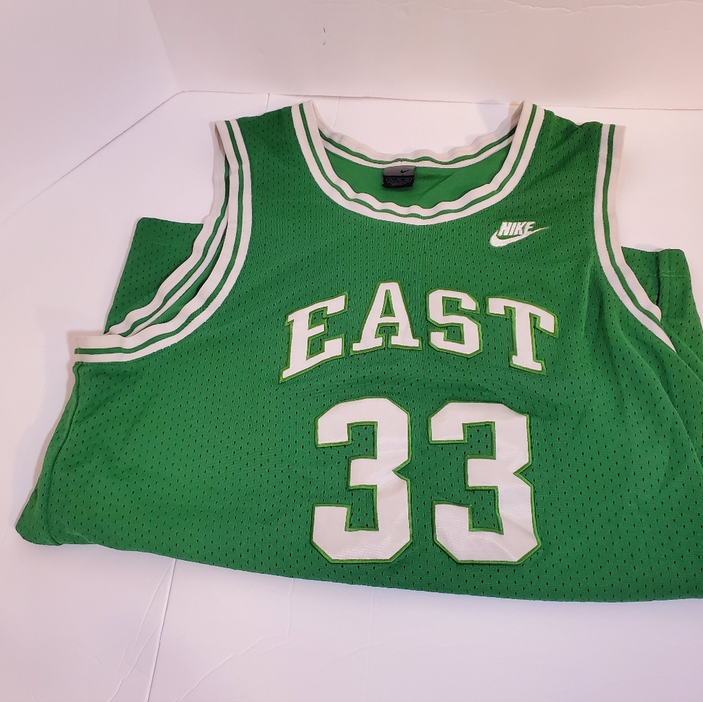 Nike #33 Vintage Bird Celtic Green East Jersey XL Mens